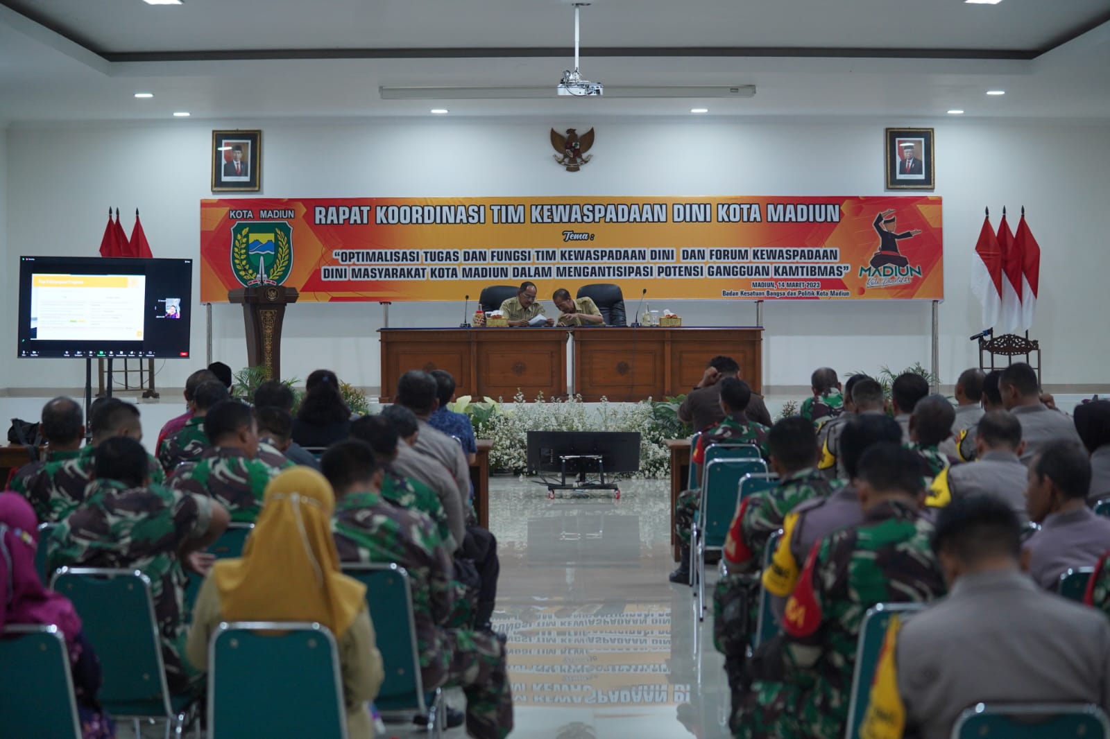 Foto 1 dari 8: Jelang Ramadhan, Wali Kota Gelar Rakor Tim Kewaspadaan Dini Daerah