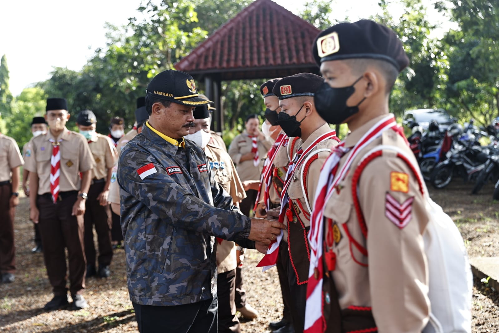 Berangkatkan Peserta Lomba Pramuka Tingkat IV, Wali Kota: Pramuka Pribadi yang Tahan Banting