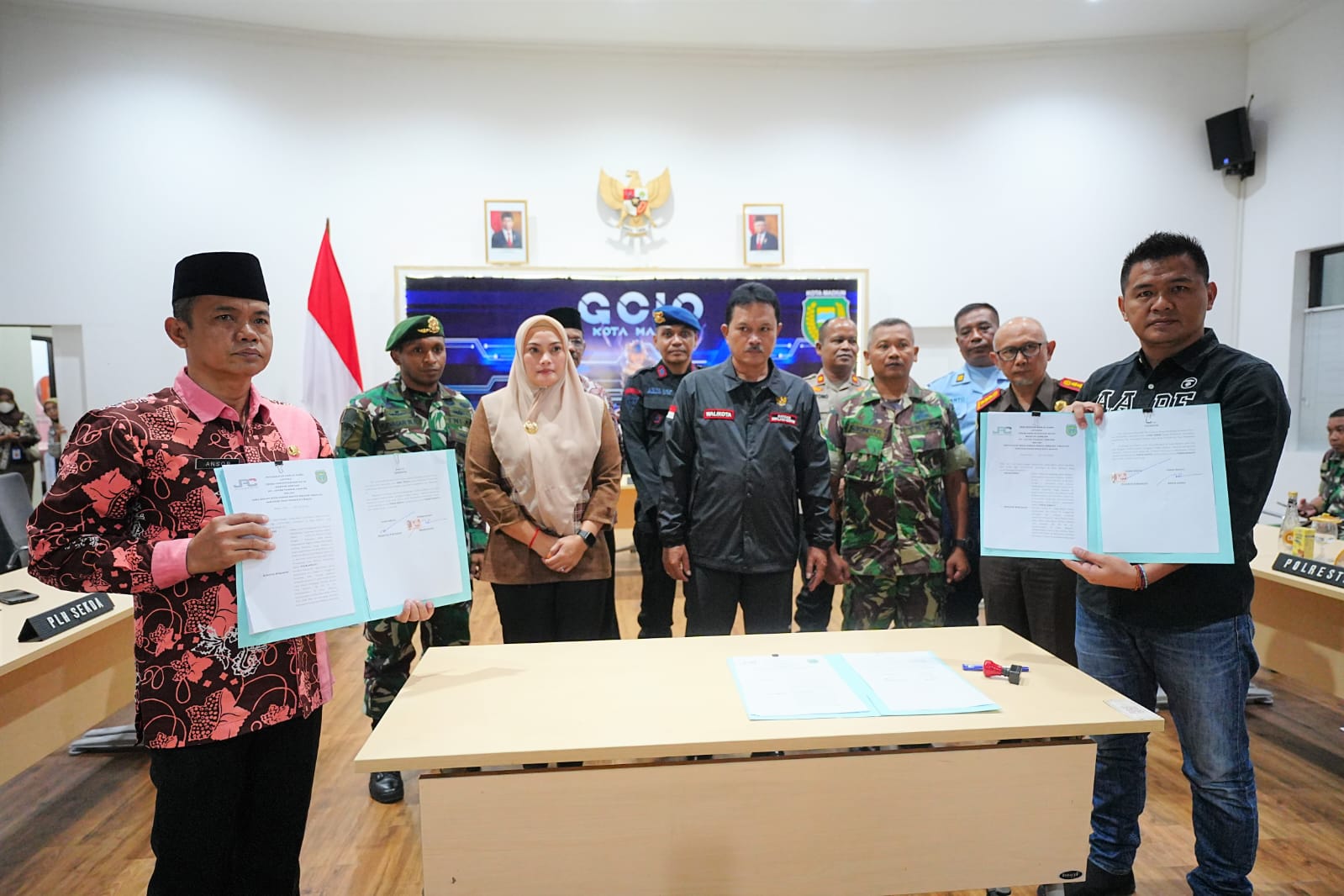 Foto 10 dari 10: Gelar Rakor Bersama Forkopimda, Wali Kota Komitmen Optimalkan PAD
